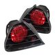 Honda Accord Coupe 1998-2000 JDM Black Altezza Tail Lights