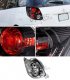 Toyota Matrix 2002-2005 Black Altezza Tail Lights