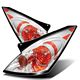 Nissan 350Z 2002-2005 Clear Altezza Tail Lights