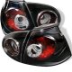VW Rabbit 2006-2009 Black Altezza Tail Lights