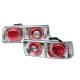 Honda Accord Sedan 1992-1993 Chrome Altezza Tail Lights