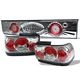 Toyota Corolla 1993-1995 Clear Altezza Tail Lights with Trunk Light