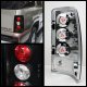 GMC Yukon Denali Barn Door 2000-2006 Black Altezza Tail Lights