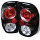 Dodge Dakota 1997-2004 Black Altezza Tail Lights