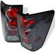 Nissan Titan 2004-2006 Carbon Fiber Altezza Tail Lights