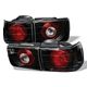Honda Accord Sedan 1992-1993 Black Altezza Tail Lights