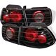 Honda Civic Coupe 1996-2000 JDM Black Altezza Tail Lights