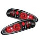 Chevy Camaro 1993-1997 Black Altezza Tail Lights