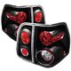 Lincoln Navigator 2003-2006 Black Altezza Tail Lights
