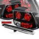 Ford Mustang 1999-2004 Black Tail Lights and LED Third Brake Light