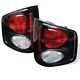Chevy S10 1994-2004 Black Altezza Tail Lights
