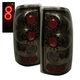 Chevy Silverado 1999-2002 Smoked Ring LED Tail Lights