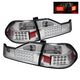 Honda Accord Sedan 1998-2000 Clear LED Tail Lights