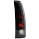 Chevy Suburban 1992-1999 Black Smoked Altezza Tail Lights
