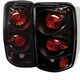 Chevy Suburban 2000-2006 Black Altezza Tail Lights