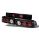 Honda Civic Hatchback 1988-1991 Black Altezza Tail Lights