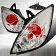 Nissan Versa Hatchback 2007-2009 Clear Altezza Tail Lights