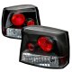 Dodge Charger 2006-2008 Black Altezza Tail Lights