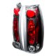 Chevy Silverado 1988-1998 Black Altezza Tail Lights