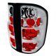 Chevy Silverado 2007-2013 Clear Altezza Tail lights