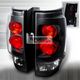 Chevy Avalanche 2007-2009 Black Altezza Tail Lights
