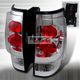 Chevy Avalanche 2007-2009 Clear Altezza Tail Lights