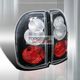 Suzuki Grand Vitara XL7 1999-2004 Black Altezza Tail Lights