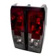 Hummer H3 2006-2009 Red and Smoked Altezza Tail Lights
