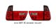 BMW X5 2000-2006 Red and Smoked Euro Tail Lights