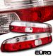 Lexus SC300 1992-1994 Red and Clear Euro Tail Lights