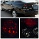 Honda Civic Sedan 2006-2010 Black Smoked Euro Tail Lights