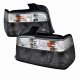 BMW 3 Series Sedan 1992-1998 Smoked Euro Tail Lights