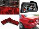 BMW 3 Series Sedan 1992-1998 Euro Tail Lights Red and Smoked