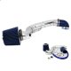 Chevy Cavalier 1995-2002 Polished Cold Air Intake System with Blue Air Filter