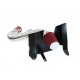 Ford Mustang V6 2005-2009 Polished Cold Air Intake with Red Air Filter