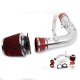 Ford F150 1997-2003 Polished Short Ram Intake with Red Air Filter