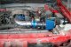 Ford F150 1997-2003 Polished Short Ram Intake with Blue Air Filter