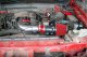 Ford F150 1997-2003 Polished Short Ram Intake with Red Air Filter