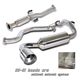 Honda CRX 1988-1991 Cat Back Exhaust System