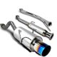 Acura Integra Coupe 1994-2001 Cat Back Exhaust System with Titanium Tip