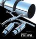 Mazda 6 Sedan 2003-2006 Dual Cat Back Exhaust System
