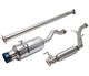 Honda Civic 2006-2008 Cat Back Exhaust System with Titanium Tip