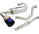 Honda CRX 1988-1991 Cat Back Exhaust System with Titanium Tip