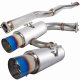 Mitsubishi Lancer Evolution 2003-2004 Cat Back Exhaust System with Titanium Tip