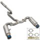2013 Scion FRS Cat Back Exhaust System with Titanium Tip