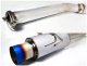 Nissan 240SX 1995-1999 Cat Back Exhaust System with Titanium Tip