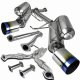 Nissan 350Z 2003-2008 Cat Back Exhaust System with Titanium Tip
