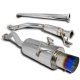 Honda Civic Sedan 2006-2009 Cat Back Exhaust System with Titanium Tip