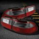Honda Civic 1992-1995 Red and Smoked JDM Tail Lights