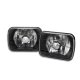 Ford Bronco 1979-1986 Black 7 Inch Sealed Beam Headlight Conversion